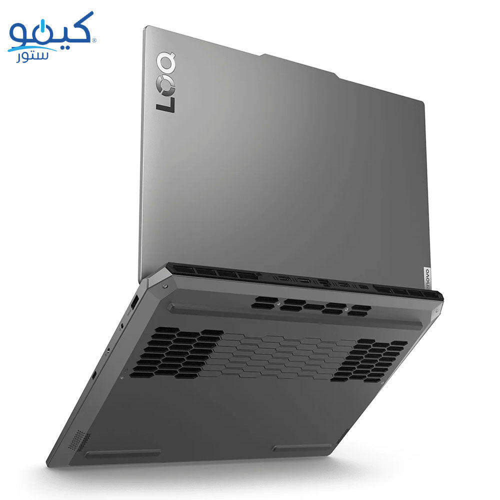 لاب توب لينوفو LOQ 15IRX9 (انتل كور i5-13450HX - رام 24 جيجابايت - هارد 512 جيجابايت M.2 NVMe - نفيديا 6 جيجابايت RTX 3050 - شاشة 15.6 بوصة 144 هرتز FHD IPS - شريحة LA1 AI - ماوس LOQ M100 RGB) - رمادي