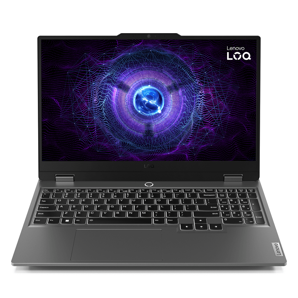 Lenovo LOQ 15IRX9 Laptop (Intel Core  i7-13650HX - 24GB Ram - M.2 NVMe 512GB - Nvidia RTX 3050 6GB - 15.6 Inch FHD IPS 144Hz - Cam) - Luna Grey