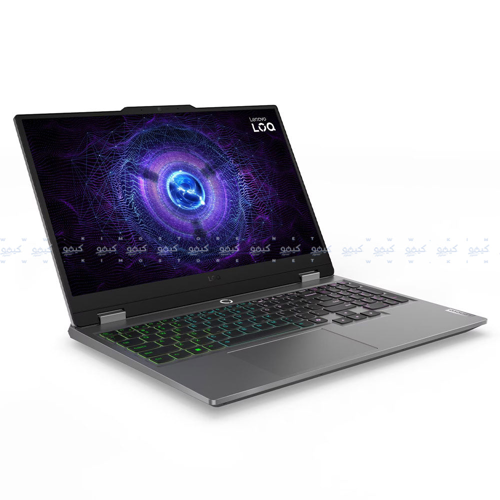 لاب توب لينوفو LOQ 15IRX9 (انتل كور i7-13650HX - رام 24 جيجابايت - هارد 512 جيجابايت M.2 NVMe - نفيديا 6 جيجابايت RTX 4050 - شاشة 15.6 بوصة 144 هرتز FHD IPS) - رمادي