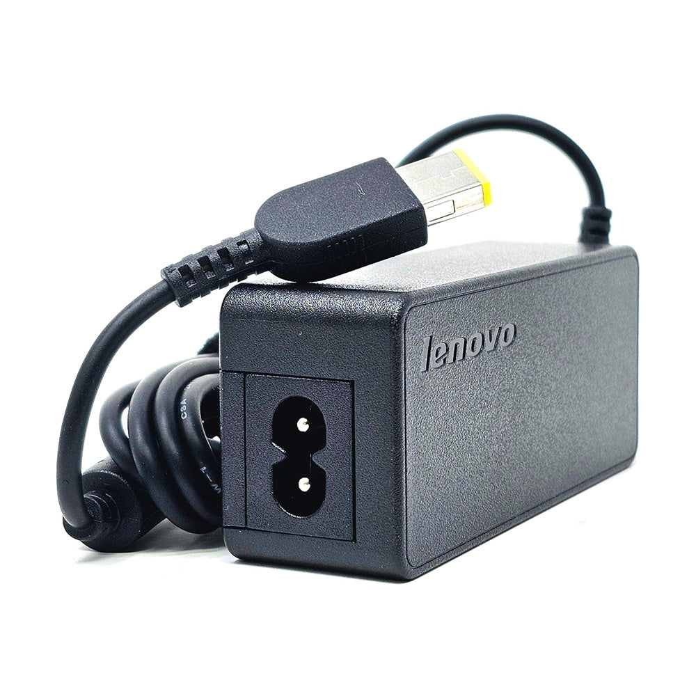 شاحن لاب توب لينوفو كرتون بوكس 20 فولت - 2.25 أمبير (USB Square Pin) استعمال خارج