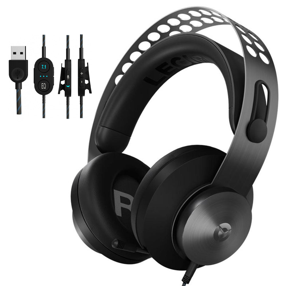 Lenovo Legion H500 Pro Gaming Headset 7.1 Surround Sound With Noise-Cancelling Mic