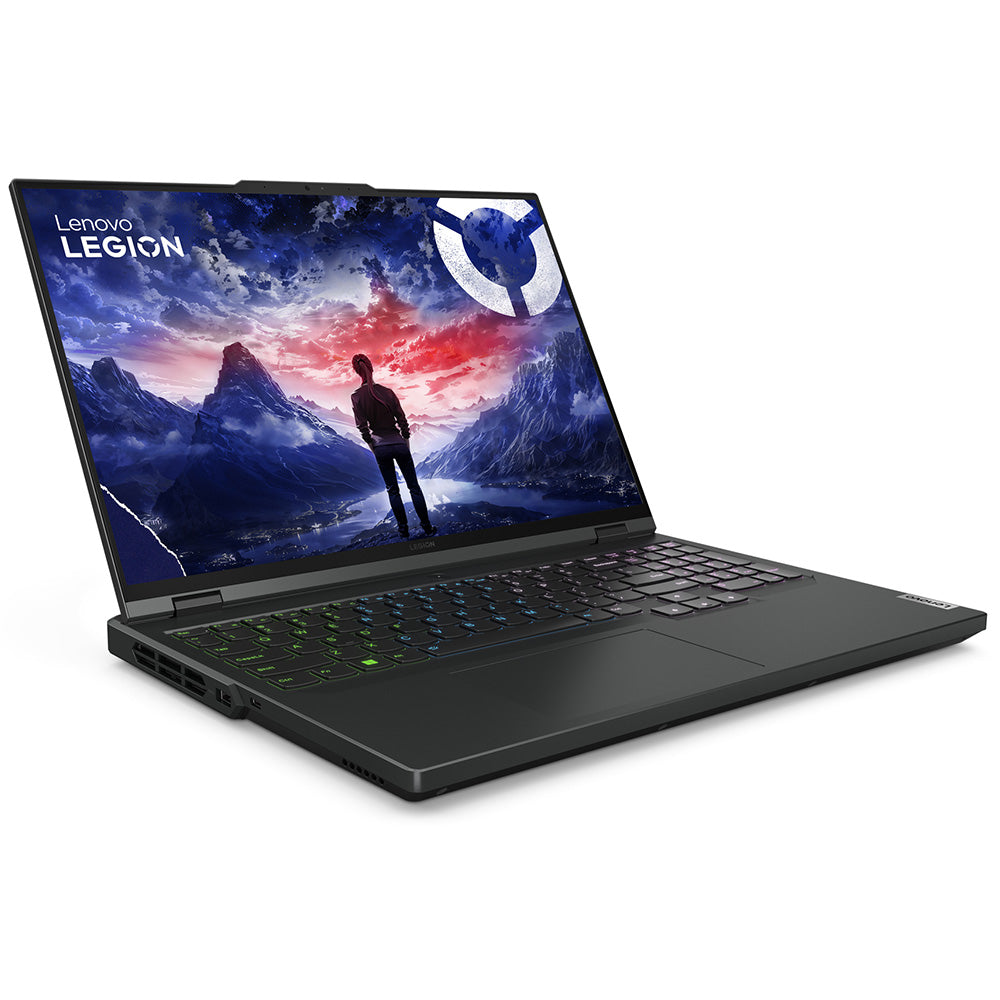 لاب توب لينوفو جيمنج Legion Pro 5 16IRX9 (انتل كور i7-14650HX - رام 16 جيجابايت - هارد 1 تيرابايت M.2 NVMe - نفيديا 8 جيجابايت RTX 4060 - شاشة 16.0 بوصة 240 هرتز WQXGA IPS - ماوس باد جيمنج Legion Speed M) - رمادي داكن