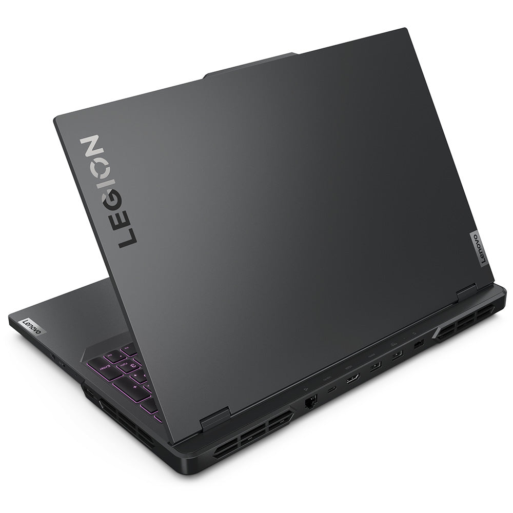 لاب توب لينوفو جيمنج Legion Pro 5 16IRX9 (انتل كور i7-14650HX - رام 16 جيجابايت - هارد 1 تيرابايت M.2 NVMe - نفيديا 8 جيجابايت RTX 4060 - شاشة 16.0 بوصة 240 هرتز WQXGA IPS - ماوس باد جيمنج Legion Speed M) - رمادي داكن