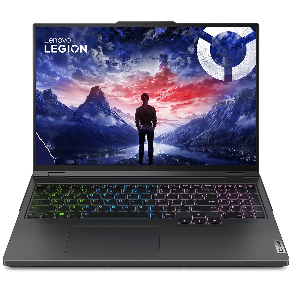 لاب توب لينوفو جيمنج Legion Pro 5 16IRX9 (انتل كور i7-14650HX - رام 16 جيجابايت - هارد 1 تيرابايت M.2 NVMe - نفيديا 8 جيجابايت RTX 4060 - شاشة 16.0 بوصة 240 هرتز WQXGA IPS - ماوس باد جيمنج Legion Speed M) - رمادي داكن