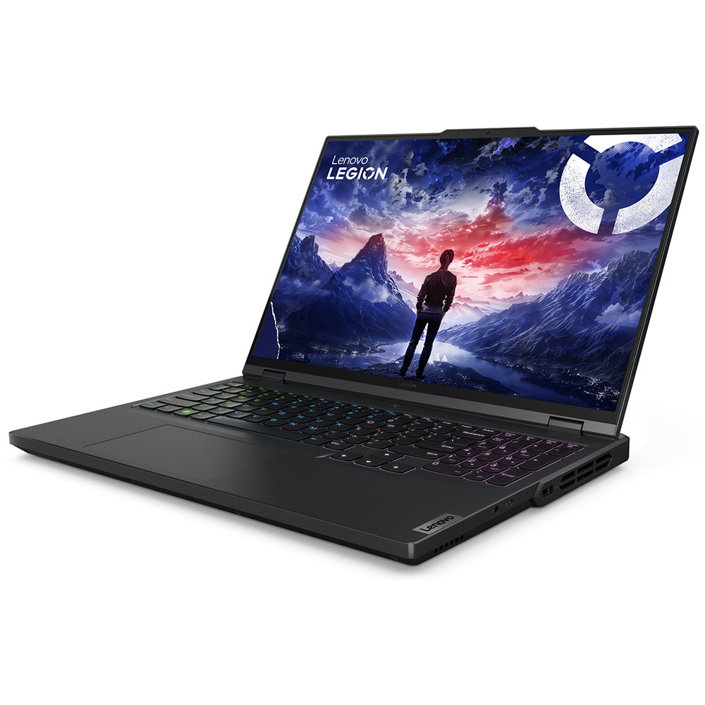 لاب توب لينوفو جيمنج Legion Pro 5 16IRX9 (انتل كور i7-14650HX - رام 16 جيجابايت - هارد 1 تيرابايت M.2 NVMe - نفيديا 8 جيجابايت RTX 4060 - شاشة 16.0 بوصة 240 هرتز WQXGA IPS - ماوس باد جيمنج Legion Speed M) - رمادي داكن