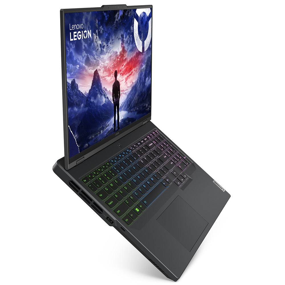 لاب توب لينوفو جيمنج Legion Pro 5 16IRX9 (انتل كور i7-14650HX - رام 16 جيجابايت - هارد 1 تيرابايت M.2 NVMe - نفيديا 8 جيجابايت RTX 4060 - شاشة 16.0 بوصة 240 هرتز WQXGA IPS - ماوس باد جيمنج Legion Speed M) - رمادي داكن