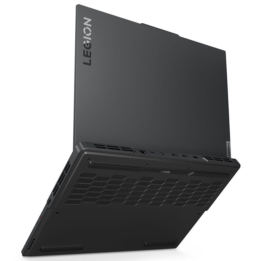 لاب توب لينوفو جيمنج Legion Pro 5 16IRX9 (انتل كور i7-14650HX - رام 16 جيجابايت  - نفيديا 8 جيجابايت RTX 4060 - شاشة 16.0 بوصة 240 هرتز WQXGA IPS - ماوس باد جيمنج Legion Speed M -  ماوس جيمنج M300S RGB) - رمادي داكن
