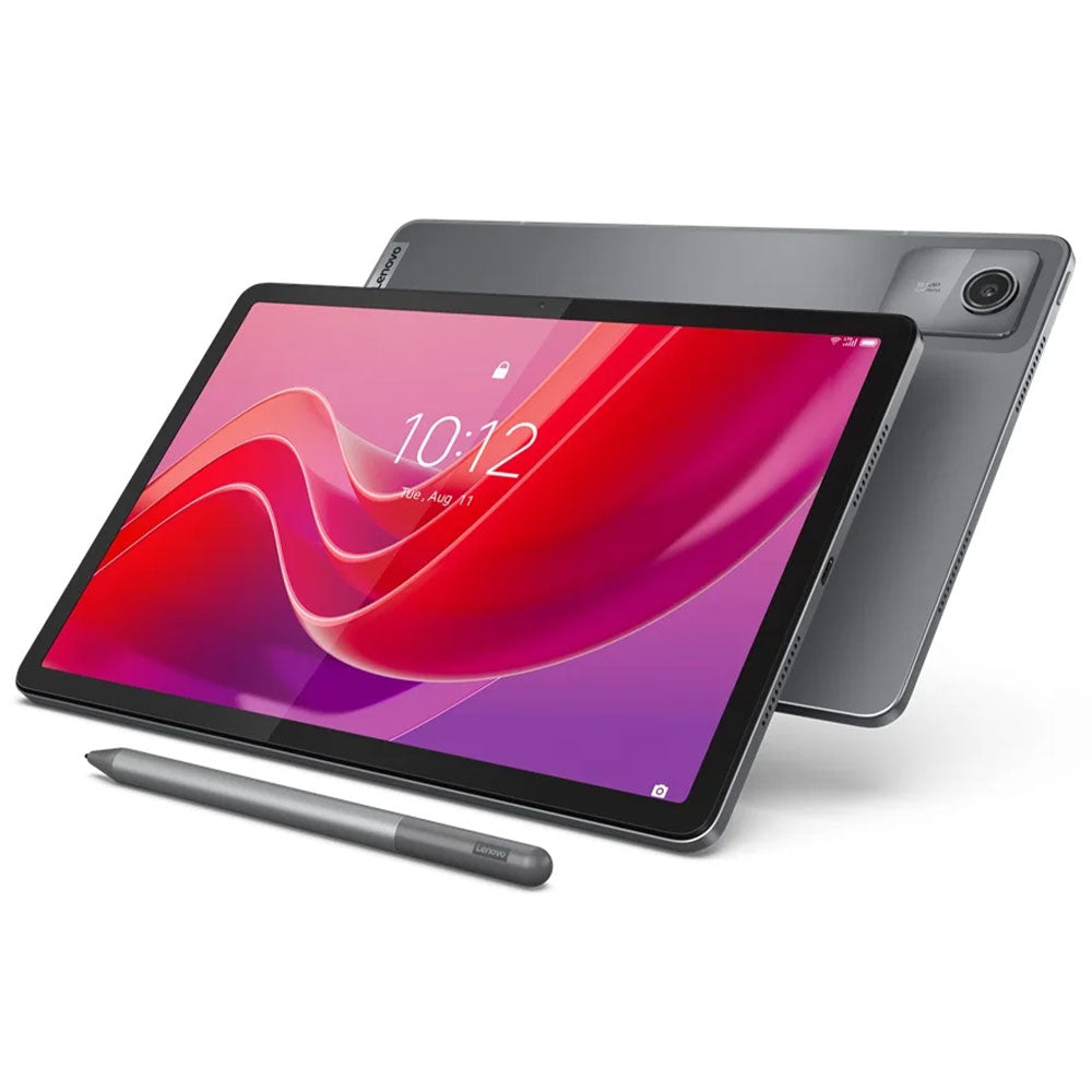 Lenovo Tab M11 Tablet (128GB  8GB Ram  11 Inch  4G LTE) With Tab Pen + Folio Case - Luna Gray