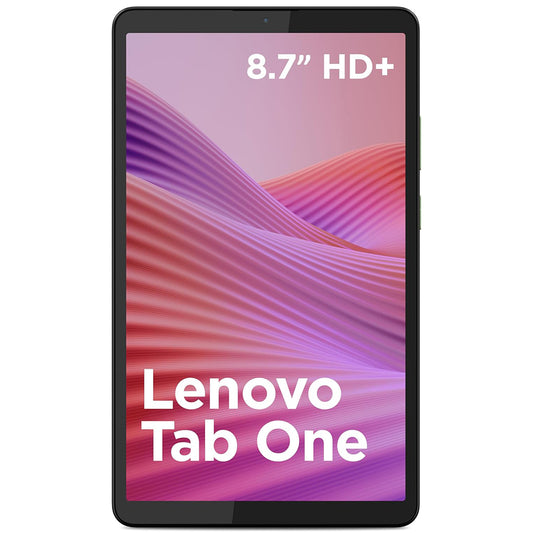 Lenovo Tab One Tablet Single SIM (128GB / 4GB Ram / 8.7 Inch / 4G LTE) With Clear Case - Luna Gray
