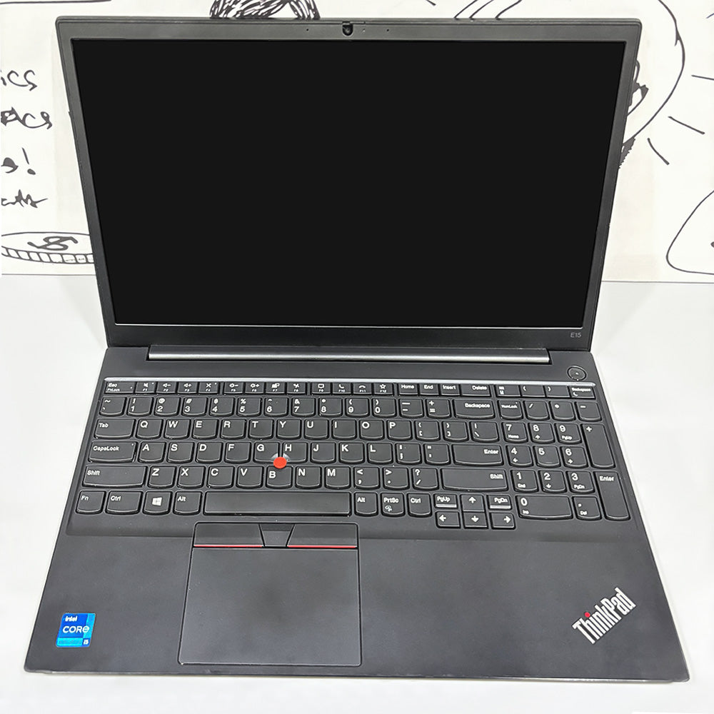 Lenovo ThinkPad E15 Gen 2 Laptop (Intel Core i5-1135G7 - 8GB DDR4 - M.2 256GB - Intel Iris Xe Graphics - 15.6 Inch FHD IPS - Cam) Original Used