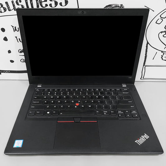 لاب توب لينوفو ThinkPad T480 (انتل كور i5-8350U - رام 8 جيجابايت DDR4 - هارد 256 جيجابايت M.2 - انتل UHD جرافيكس - شاشة 14.0 بوصة FHD - كاميرا) استعمال خارج