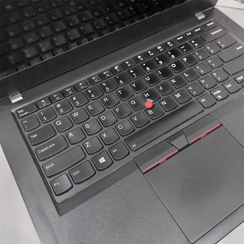 لاب توب لينوفو ThinkPad T480 (انتل كور i5-8350U - رام 8 جيجابايت DDR4 - هارد 256 جيجابايت M.2 - انتل UHD جرافيكس - شاشة 14.0 بوصة FHD - كاميرا) استعمال خارج