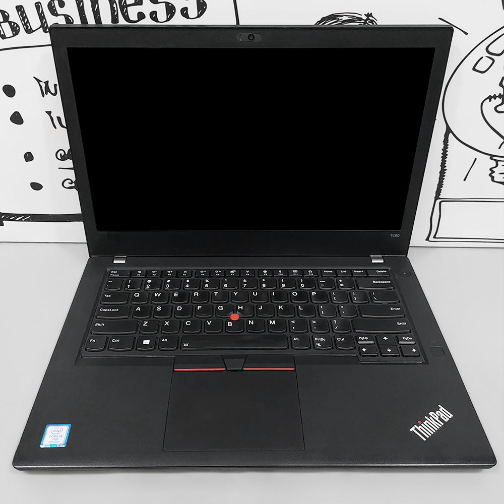 لاب توب لينوفو ThinkPad T480 (انتل كور i5-8350U - رام 8 جيجابايت DDR4 - هارد 256 جيجابايت SSD - انتل UHD جرافيكس - شاشة 14.0 بوصة FHD - كاميرا) استعمال خارج