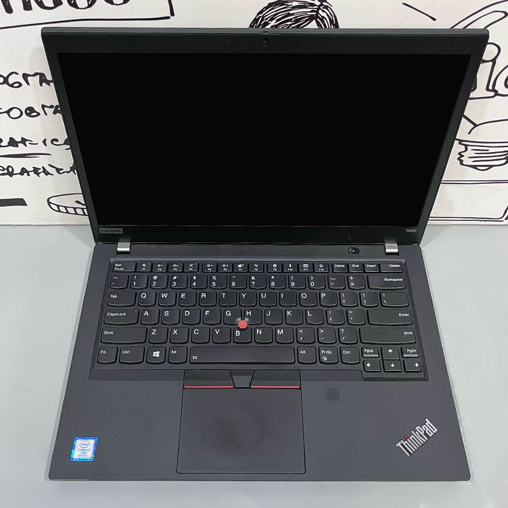 Lenovo ThinkPad T490 Laptop (Intel Core i5-8265U - 16GB DDR4 - M.2 256GB - Intel UHD Graphics - 14.0 Inch FHD - Cam) Original Used
