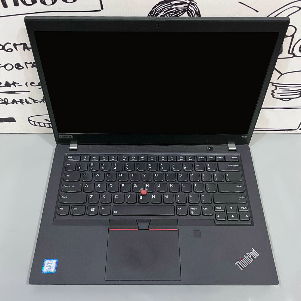 Lenovo ThinkPad T490 Laptop (Intel Core i7-8565U - 16GB DDR4 - M.2 512GB - Intel UHD Graphics - 14.0 Inch FHD - Cam) Original Used