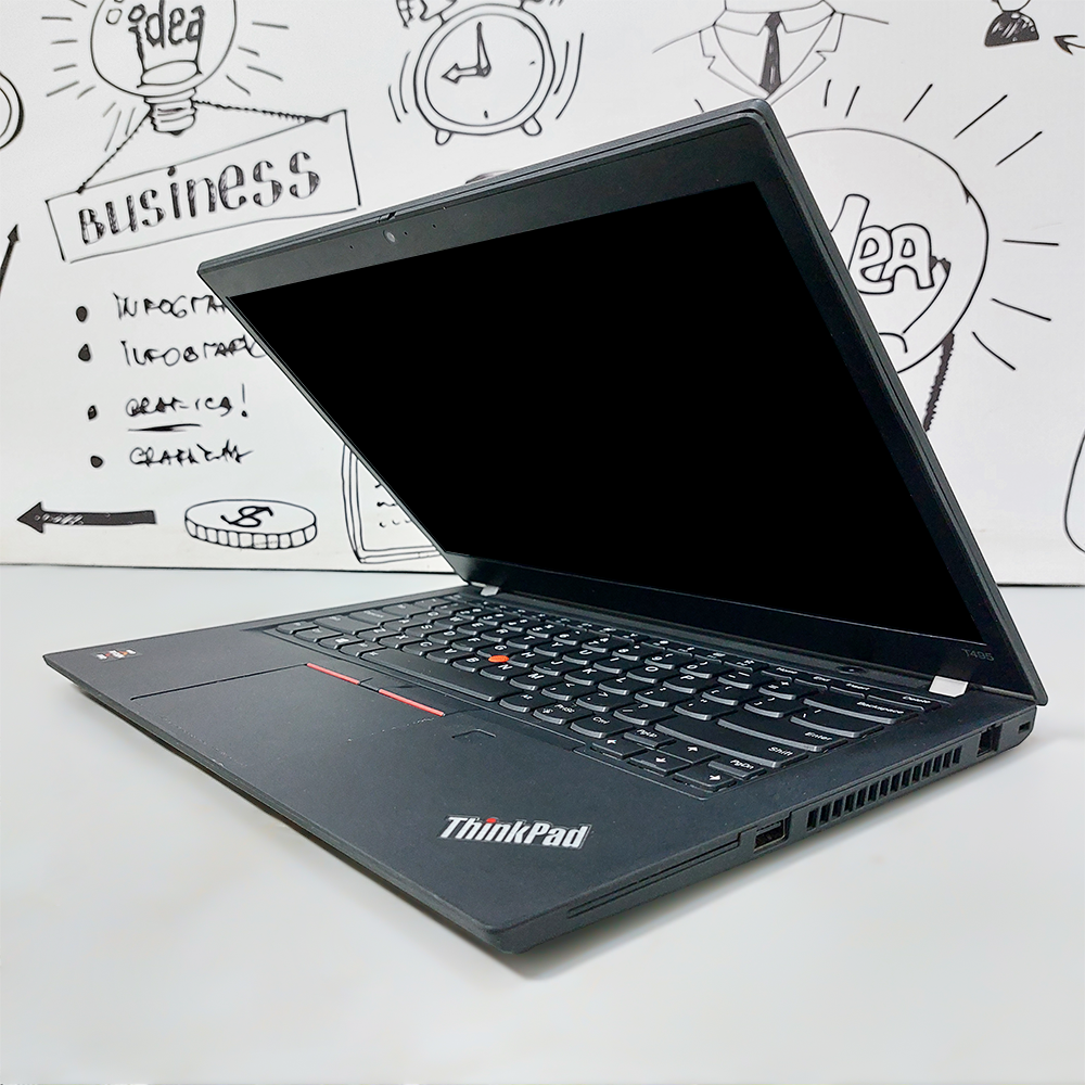 Lenovo ThinkPad T495 Laptop (AMD Ryzen 7 Pro 3700U - 16GB DDR4 - M.2 256GB - AMD Radeon Vega 10 Graphics 2GB - 14.0 Inch FHD - Cam) Original Used