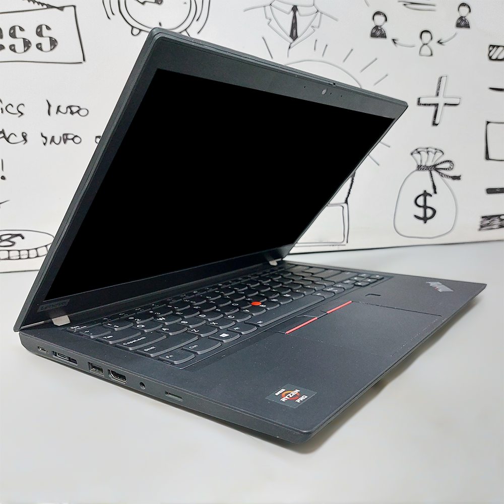 Lenovo ThinkPad T495 Laptop (AMD Ryzen 7 Pro 3700U - 16GB DDR4 - M.2 256GB - AMD Radeon Vega 10 Graphics 2GB - 14.0 Inch FHD - Cam) Original Used