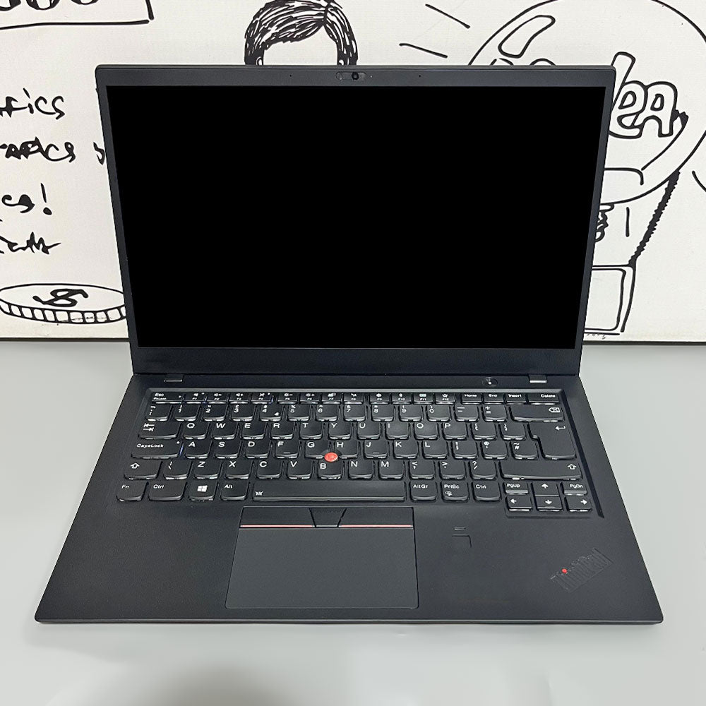 Lenovo ThinkPad X1 Carbon Gen 6 Laptop (Intel Core i7-8550U - 16GB DDR4 - M.2 512GB - Intel UHD Graphics - 14.0 Inch FHD - Cam) Original Used