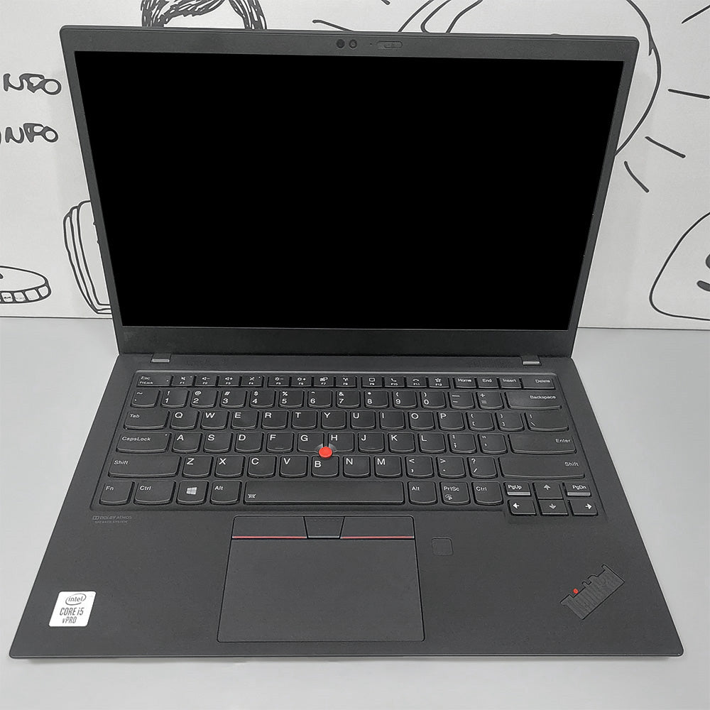 Lenovo ThinkPad X1 Carbon Gen 8 Laptop (Intel Core i5-10310U - 16GB DDR3 - M.2 512GB - Intel UHD Graphics - 14.0 Inch FHD IPS Touchscreen - Cam) Original Used