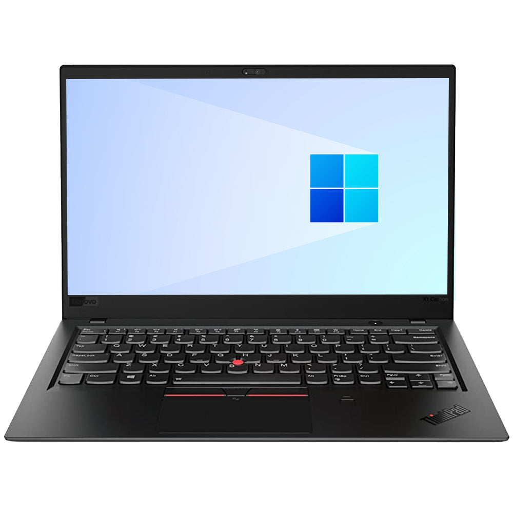 لاب توب لينوفو ThinkPad X1 Carbon (انتل كور i7-7600U - رام 16 جيجابايت 256GB M.2 - DDR4  - انتل HD جرافيكس - شاشة 14.0 بوصة FHD - كاميرا - بدون DVD RW) استعمال خارج