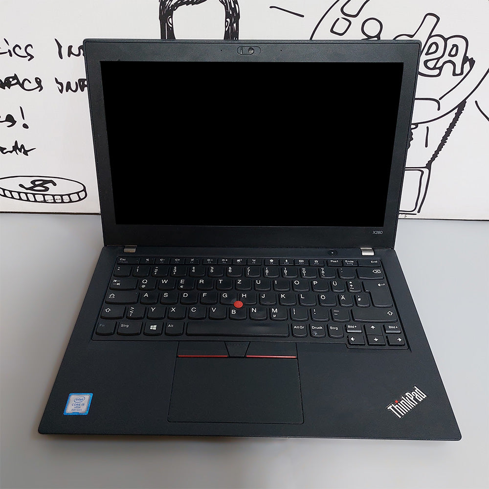 لاب توب لينوفو ThinkPad X280 (انتل كور i5-8350U - رام 16 جيجابايت DDR4 - هارد 512 جيجابايت M.2 - انتل UHD جرافيكس - شاشة 12.5 بوصة HD - كاميرا) استعمال خارج