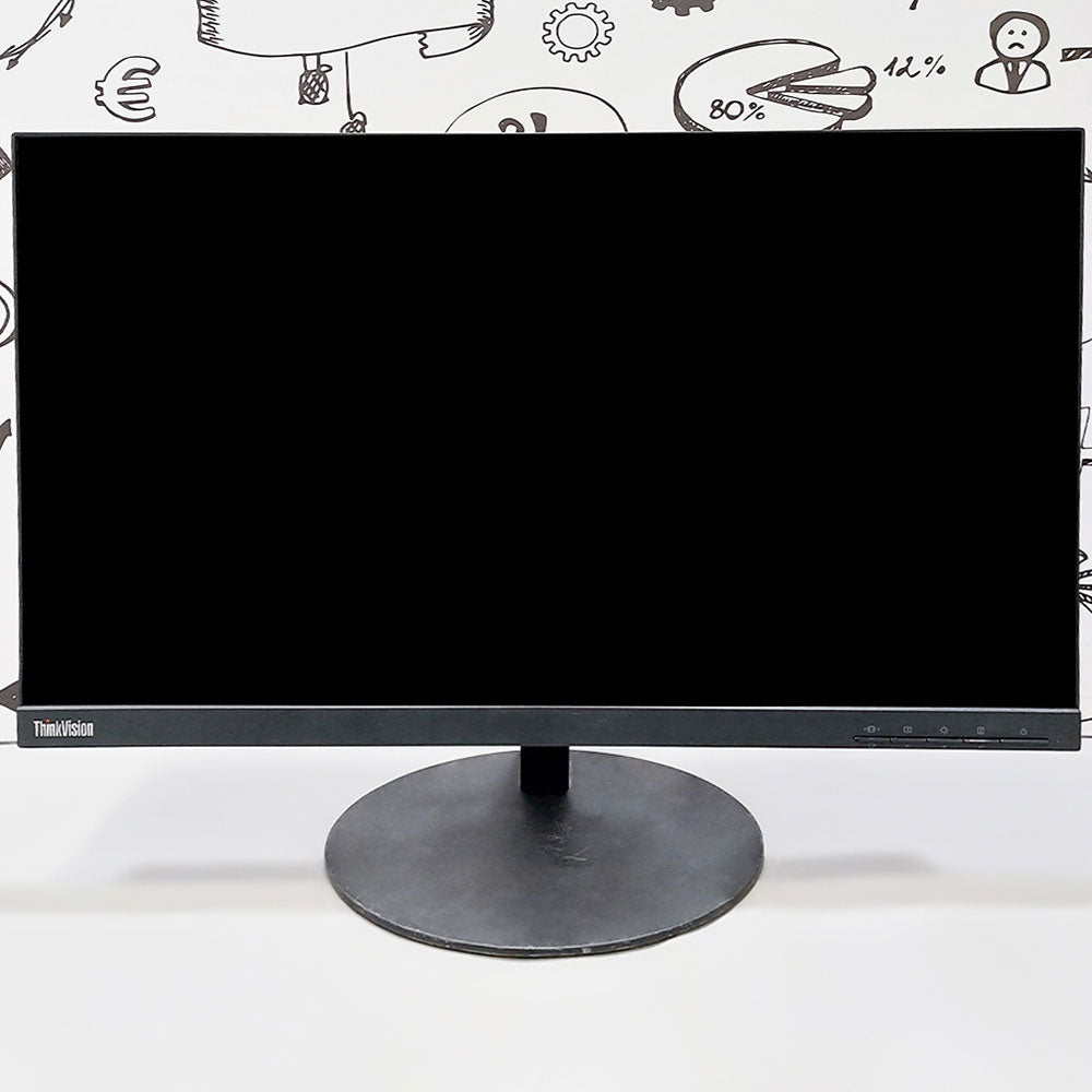 شاشة لينوفو ThinkVision T24i-10 مسطحة 24 بوصة IPS LED FHD HDMI بدون اطار (اوبن بوكس)