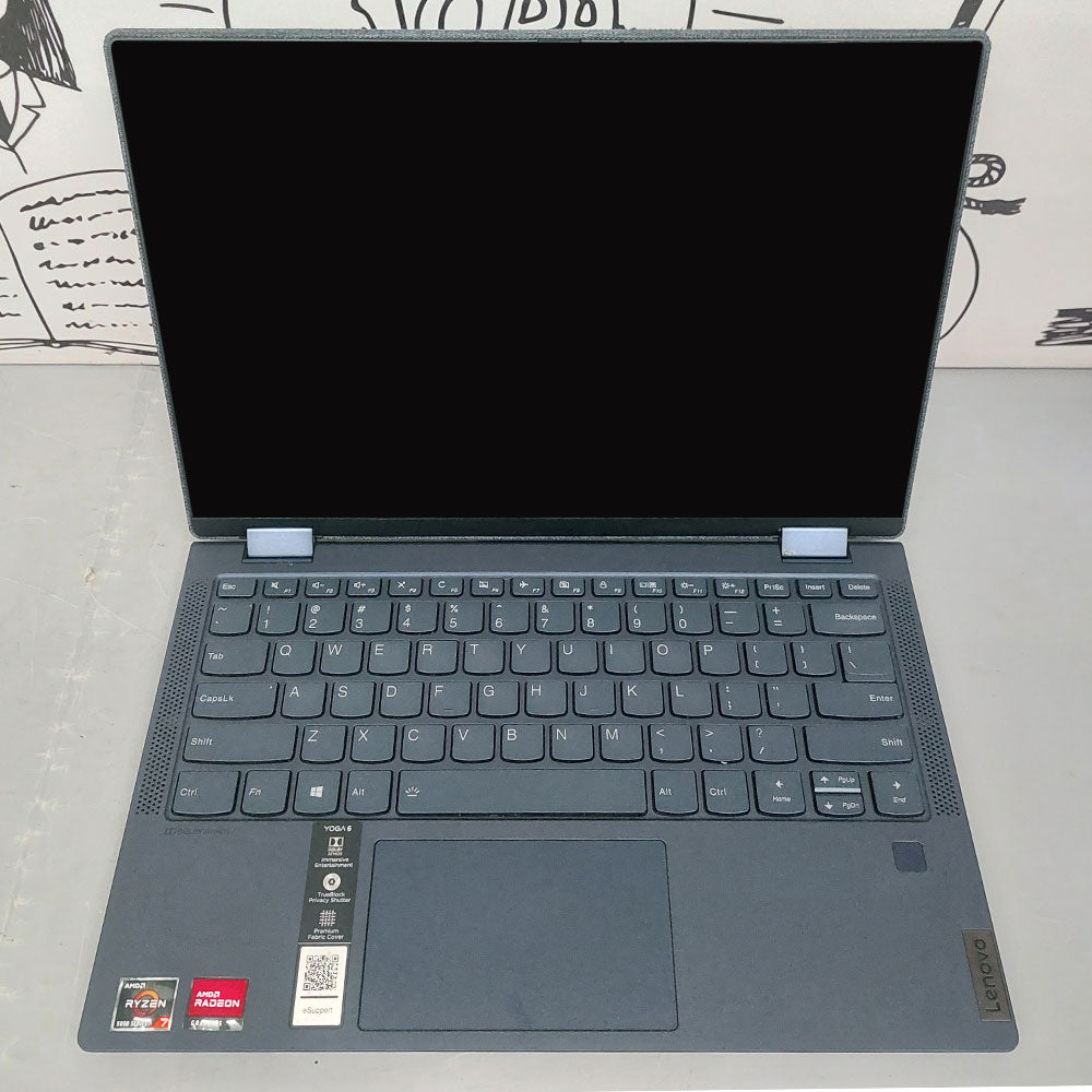 Lenovo Yoga 6 13ALC6 2In1 Laptop (AMD Ryzen 7 5700U - 16GB DDR4 - M.2 NVMe 512GB - AMD Radeon 512MB - 13.3 Inch FHD 360° - Cam) 