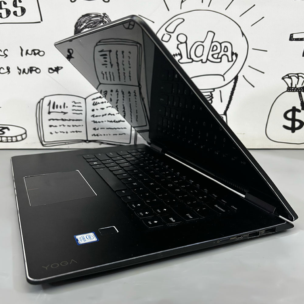 لاب توب 2 في 1 لينوفو Yoga 710-15Ikb X360 (انتل كور i5-7200U - رام 8 جيجابايت DDR4 - هارد 256 جيجابايت SSD - انتل HD جرافيكس - شاشة 15.6 بوصة FHD تاتش سكرين 360° - كاميرا) استعمال خارج