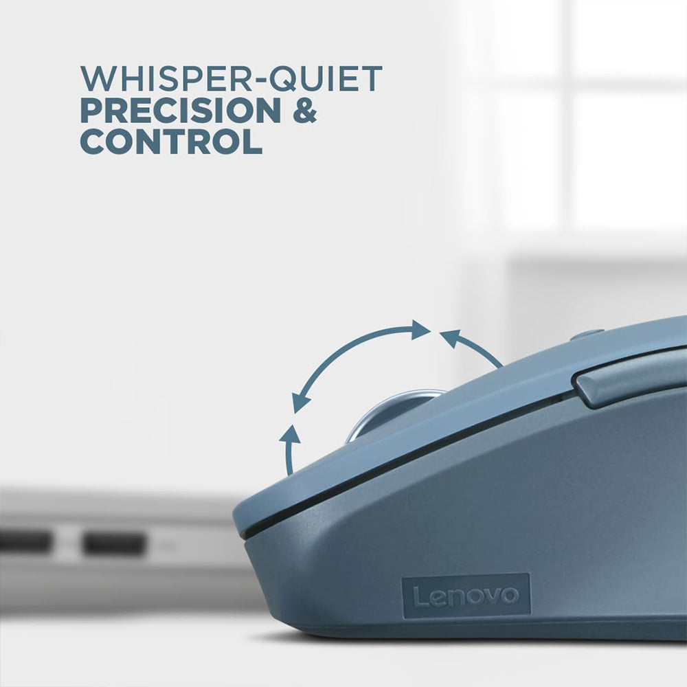ماوس لينوفو بلوتوث 4000 نقطة فى البوصة Yoga Pro - أزرق مخضر