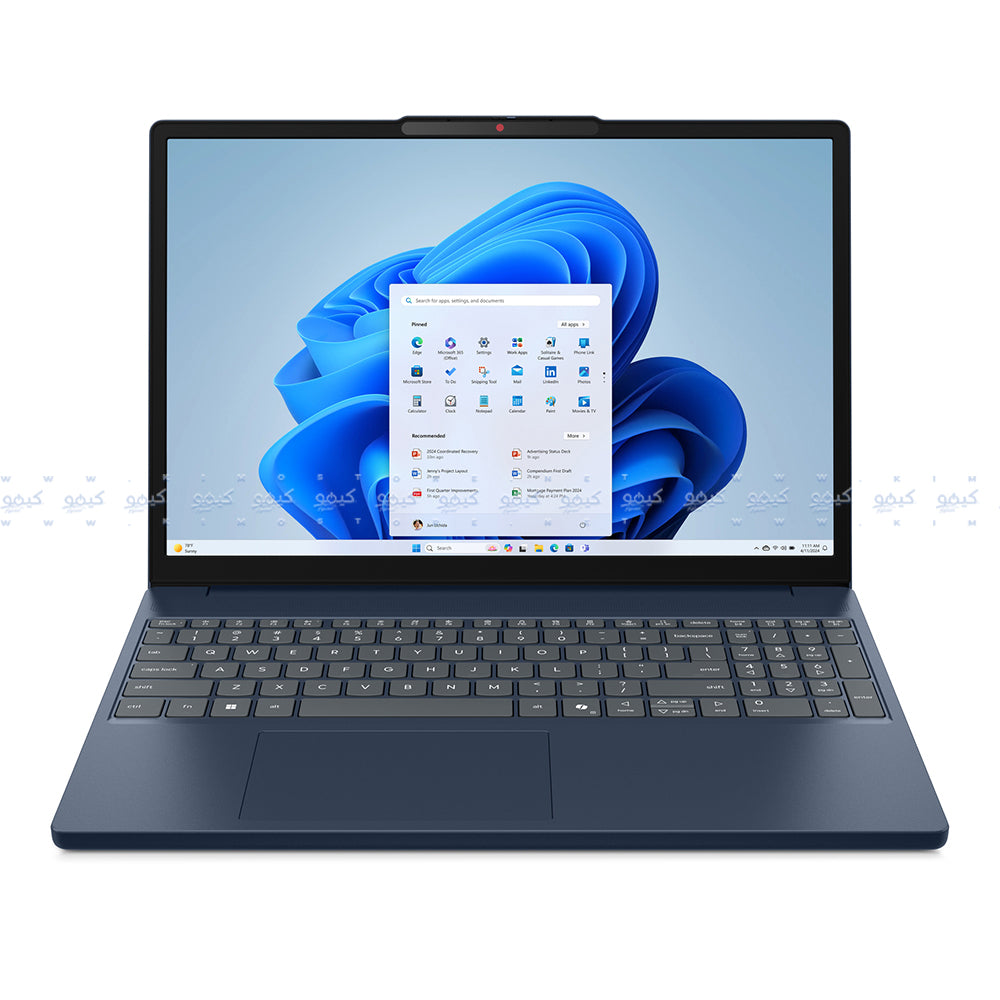لاب توب لينوفو IdeaPad Slim 3 15IRH10 (انتل كور i5-13420H - رام 16 جيجابايت - هارد 512 جيجابايت M.2 NVMe - انتل UHD جرافيكس - شاشة 15.3 بوصة 60 هرتز WUXGA IPS - ماوس لينوفو WL310 بلوتوث صامت + شنطة لينوفو 16 بوصة Toploader T210)