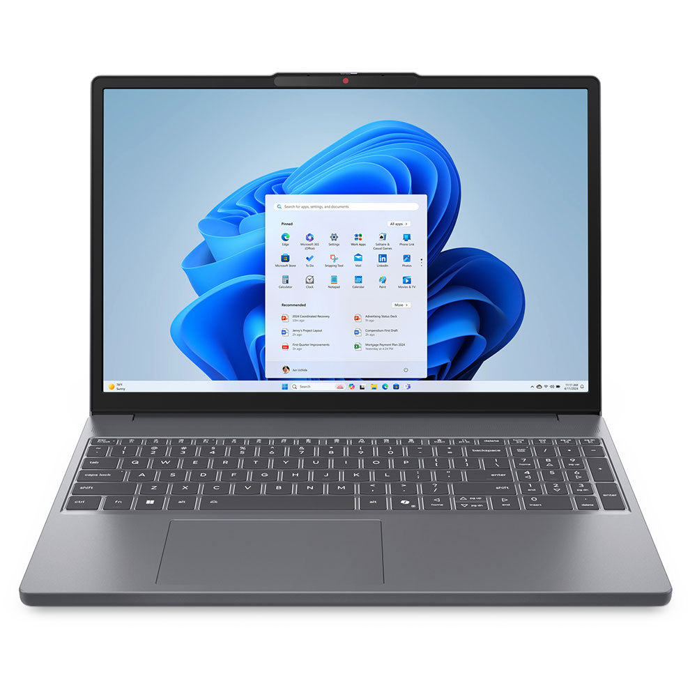لاب توب لينوفو IdeaPad Slim 3 15IRH10 (انتل كور i5-13420H - رام 16 جيجابايت - هارد 512 جيجابايت M.2 NVMe - انتل UHD جرافيكس - شاشة 15.3 بوصة 60 هرتز WUXGA IPS - ماوس لينوفو WL310 بلوتوث صامت + شنطة لينوفو 16 بوصة Toploader T210) - رمادي