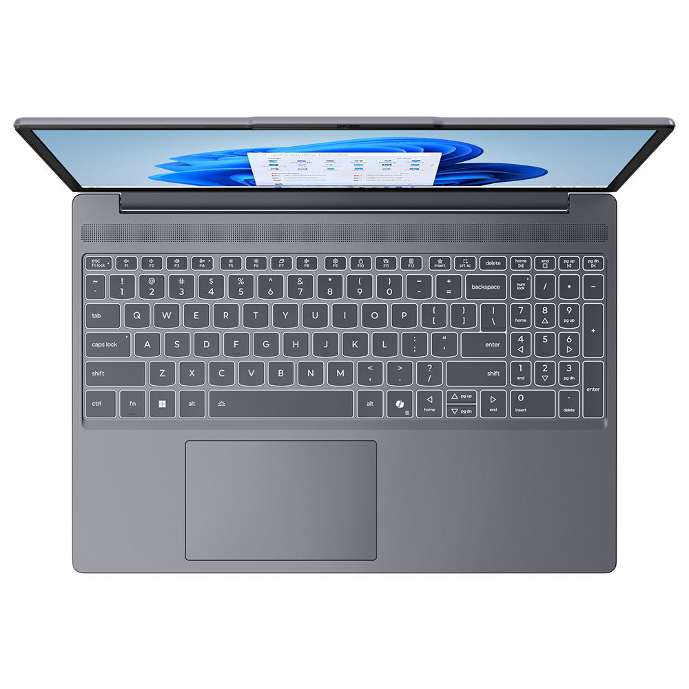 لاب توب لينوفو IdeaPad Slim 3 15IRH10 (انتل كور i5-13420H - رام 16 جيجابايت - هارد 512 جيجابايت M.2 NVMe - انتل UHD جرافيكس - شاشة 15.3 بوصة 60 هرتز WUXGA IPS - ماوس لينوفو WL310 بلوتوث صامت + شنطة لينوفو 16 بوصة Toploader T210) - رمادي