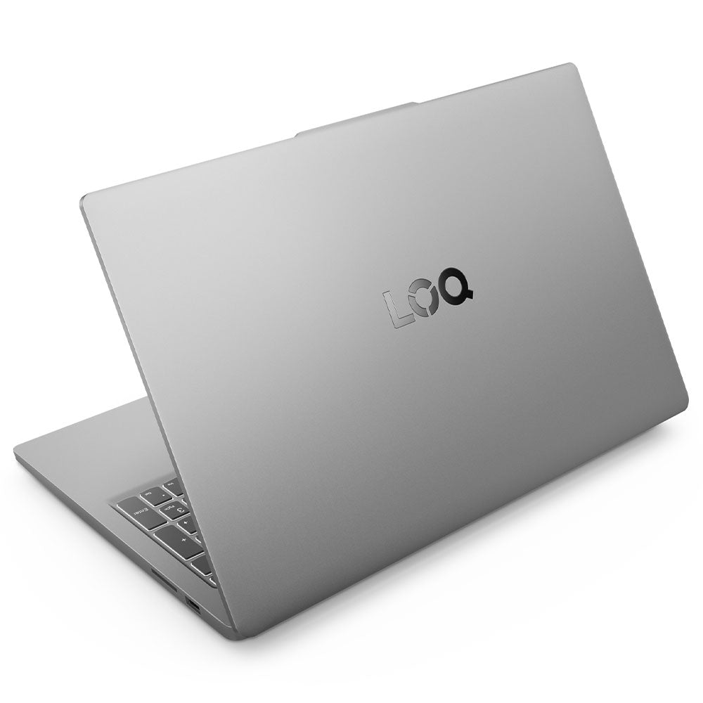 لاب توب لينوفو جيمنج LOQ 15IAX9E  (انتل كور i5-12450HX - رام 16 جيجابايت - هارد 512 جيجابايت M.2 NVMe - نفيديا 6 جيجابايت RTX 3050 - شاشة 15.6 بوصة 144 هرتز FHD IPS - ماوس LOQ M100 RGB) - رمادي 