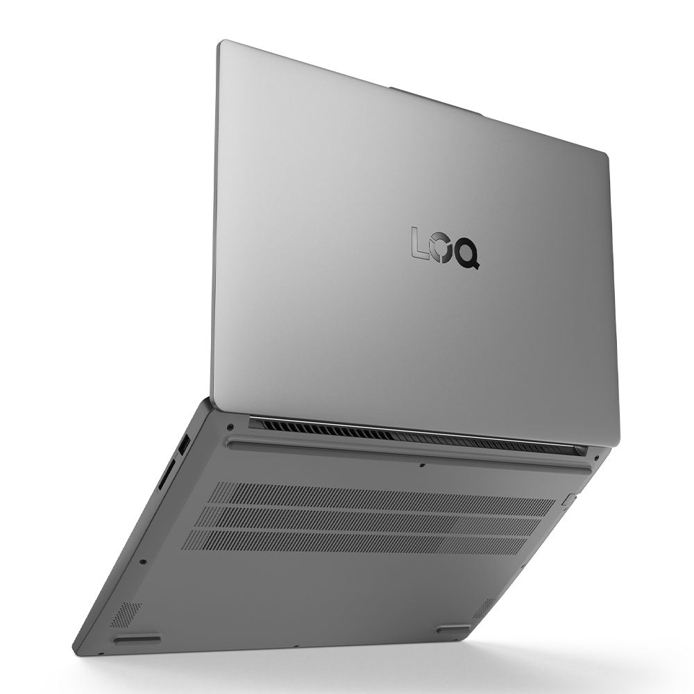 لاب توب لينوفو جيمنج LOQ 15IAX9E  (انتل كور i5-12450HX - رام 16 جيجابايت - هارد 512 جيجابايت M.2 NVMe - نفيديا 6 جيجابايت RTX 3050 - شاشة 15.6 بوصة 144 هرتز FHD IPS - ماوس LOQ M100 RGB) - رمادي 