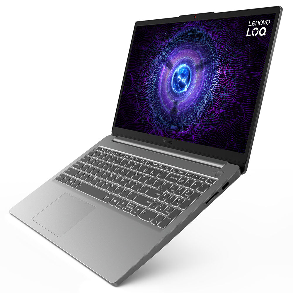 لاب توب لينوفو جيمنج LOQ 15IAX9E  (انتل كور i5-12450HX - رام 16 جيجابايت - هارد 512 جيجابايت M.2 NVMe - نفيديا 6 جيجابايت RTX 3050 - شاشة 15.6 بوصة 144 هرتز FHD IPS - ماوس LOQ M100 RGB) - رمادي 