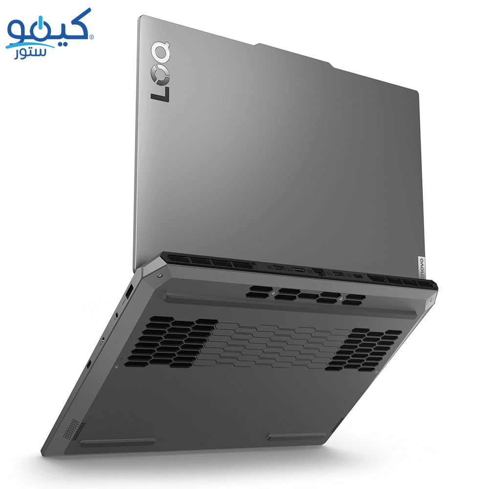 لاب توب لينوفو LOQ 15IRX9 (انتل كور i7-RTX 3050 - شاشة 15.6 بوصة 144 هرتز FHD IPS - شريحة LA1 AI) - رمادي
