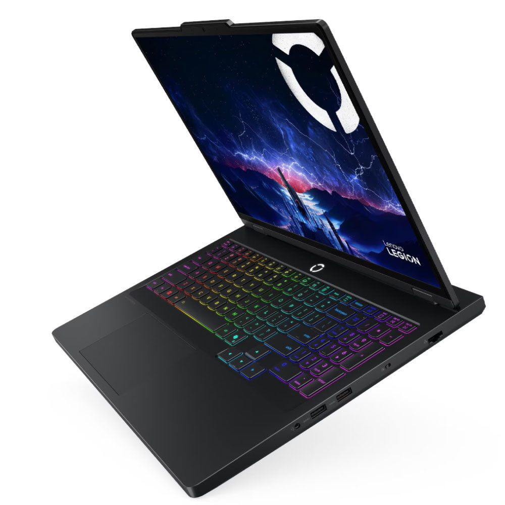 لاب توب لينوفو جيمنج Legion Pro 5 16IAX10 (انتل كور Ultra 7 255HX - رام 32 جيجابايت - هارد 1 تيرابايت M.2 NVMe - نفيديا 8 جيجابايت RTX 5070 - شاشة 16.0 بوصة 165 هرتز WQXGA OLED - ويندوز 11) - اسود