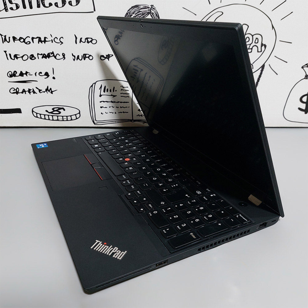 Lenovo ThinkPad T15 Gen 2 Laptop (Intel Core i5-1145G7 - 16GB DDR4 - M.2 512GB - Intel Iris Xe Graphics - 15.6 Inch FHD - Cam) Original Used