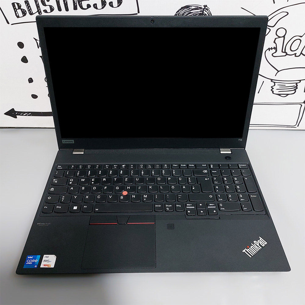 Lenovo ThinkPad T15 Gen 2 Laptop (Intel Core i5-1145G7 - 16GB DDR4 - M.2 512GB - Intel Iris Xe Graphics - 15.6 Inch FHD - Cam) Original Used