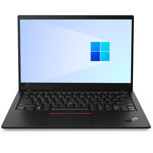 لاب توب لينوفو ThinkPad X1 Carbon Gen 6 (انتل كور i5-8350U - رام 8 جيجابايت DDR4 - هارد 256 جيجابايت M.2 - انتل UHD جرافيكس - شاشة 14.0 بوصة FHD - كاميرا) استعمال خارج