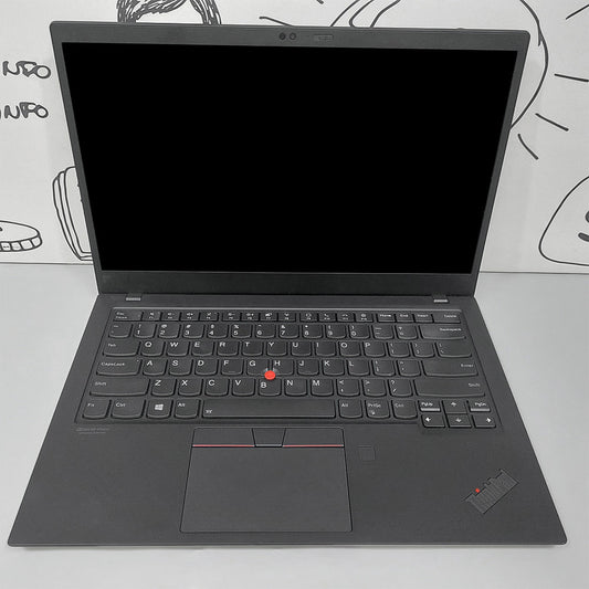 لاب توب لينوفو ThinkPad X1 Carbon Gen 6 (انتل كور i5-8350U - رام 8 جيجابايت DDR4 - هارد 256 جيجابايت M.2 - انتل UHD جرافيكس - شاشة 14.0 بوصة FHD - كاميرا) استعمال خارج
