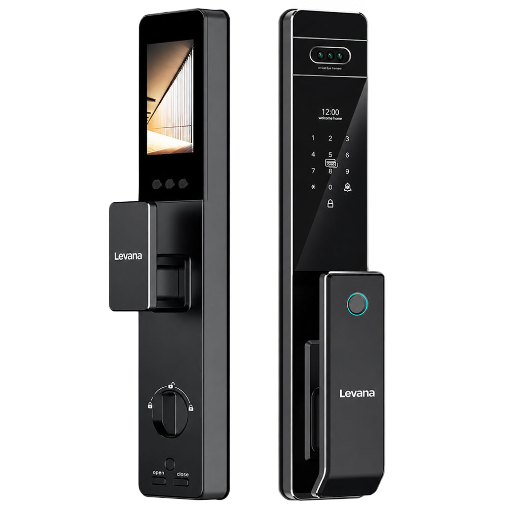Levana R03Ai Cat eye 2776 Face Smart Door Lock With Monitor
