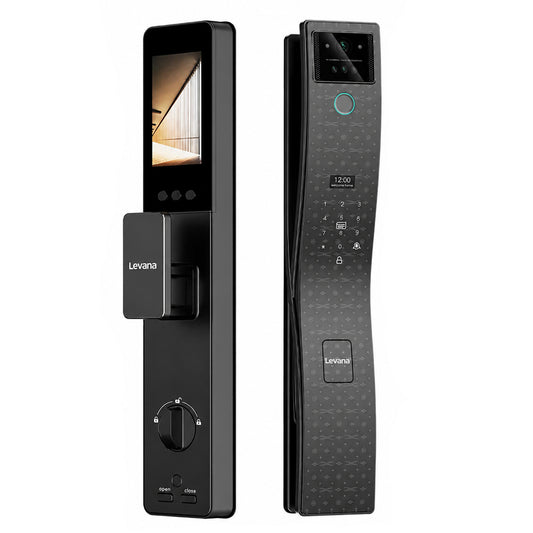Levana i19Ai 2817 Face Smart Door Lock With Monitor - Black