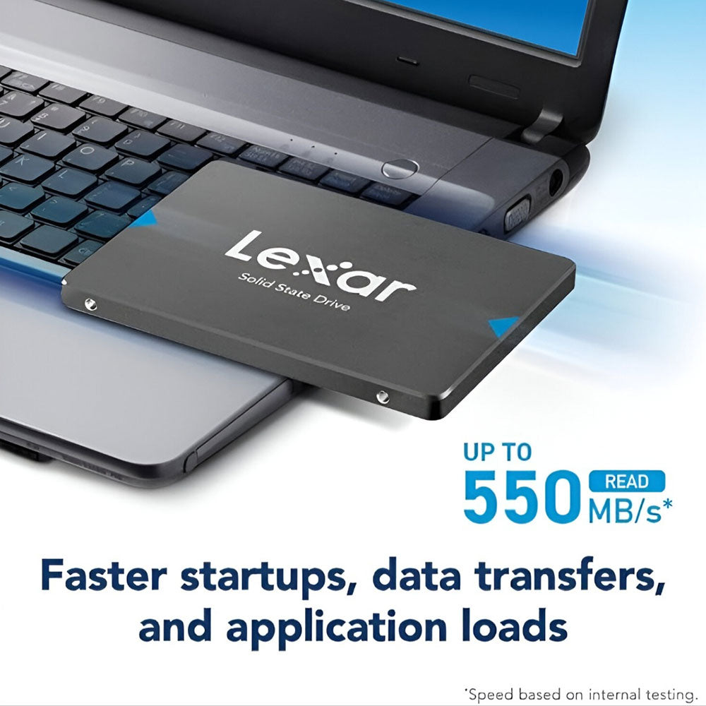 Lexar NQ100 512GB SATA 2.5 Inch Internal SSD