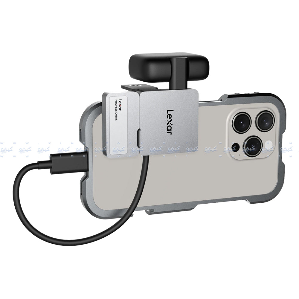 Lexar SL400 2TB Portable External SSD Drive With Hub