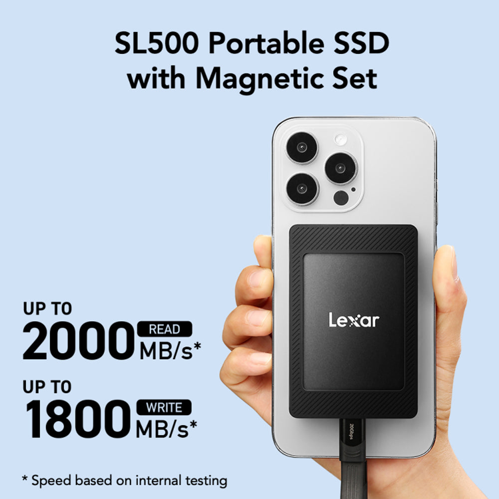 Lexar SL500 1TB Portable External SSD 