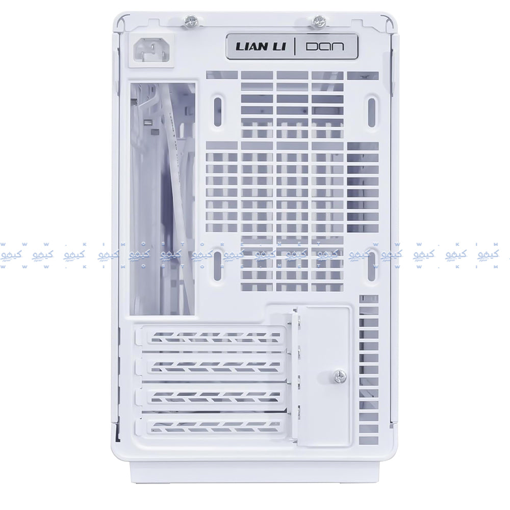 Lian Li DAN A3-mATX-WDG Gaming Micro Tower Case - Wooden White