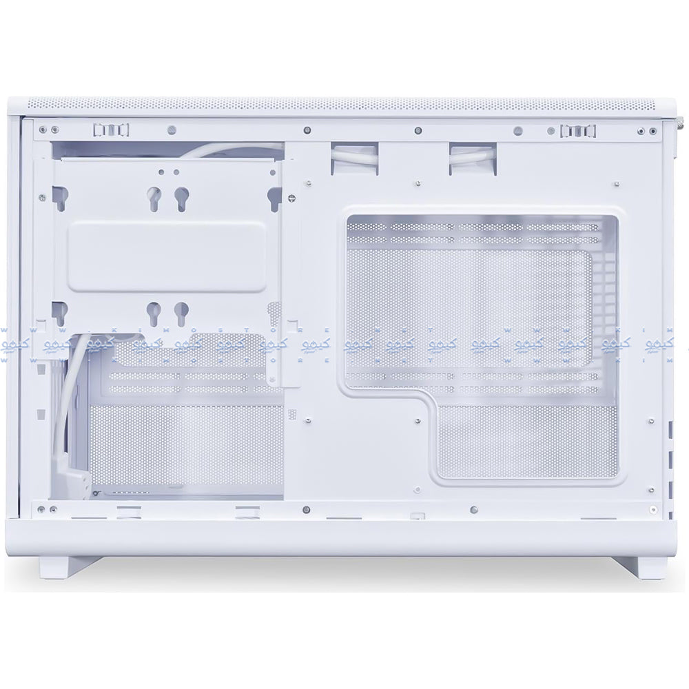 Lian Li DAN A3-mATX-WDG Gaming Micro Tower Case - Wooden White