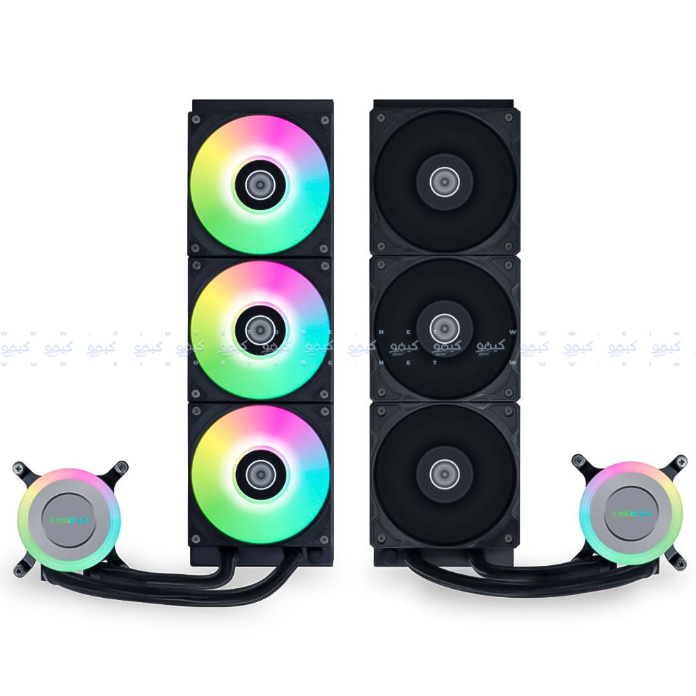 Lian Li Galahad II Lite 360mm ARGB AIO CPU Liquid Cooler - Black