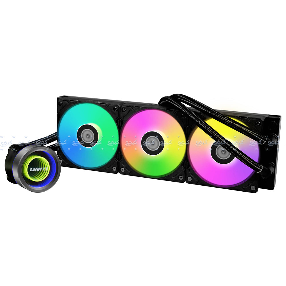 Lian Li Galahad II Trinity 360mm ARGB AIO CPU Liquid Cooler - Black